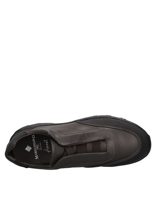 Sneakers in pelle MARECHIARO 1962 | ASCENT GOMMATO/VITT.MORO-NERO
